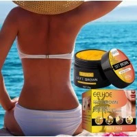 Бронзиращ гел крем за бърз тен EELHOE SOFT BROWN 50гр.