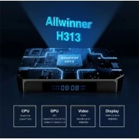 Мултимедиен плеър 4K Android + ATV Set-Top Box с гласово управление с WI-FI