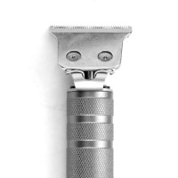 Тример за коса и брада Kemei KM-1974B, 5W, 1200 mAh, Сив