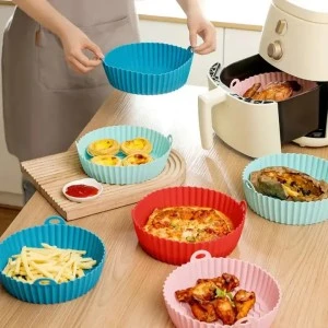 Комплект от 6бр силиконови подложки за air fryer