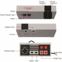 Ретро конзола Mini Gameс вградени 620 ретро игри