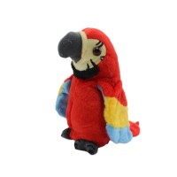 Плюшена играчка говорещ папагал