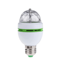 LED Крушка 3W, с Диско Ефект
