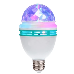LED Крушка 3W, с Диско Ефект