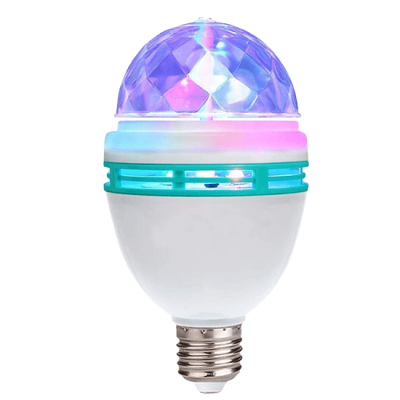 LED Крушка 3W, с Диско Ефект