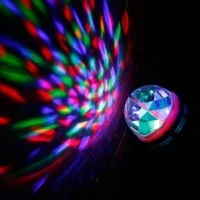 LED Крушка 3W, с Диско Ефект