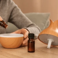 Ултразвуков арома дифузер за етерични масла 150 ml