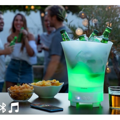 Led кофа за лед с презареждаща се тонколона