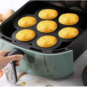 Air fryer формичка за печене с няколко отделения flower design cake pan