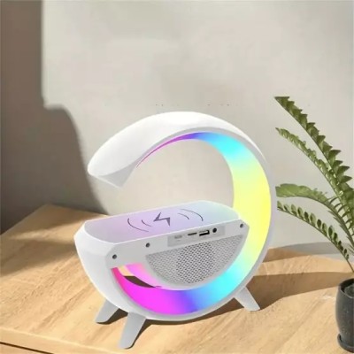 Смарт LED лампа-зарядно с високоговорител