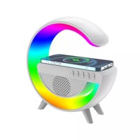 Смарт LED лампа-зарядно с високоговорител