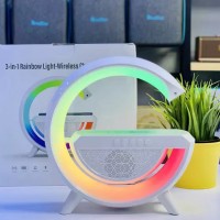 Смарт LED лампа-зарядно с високоговорител