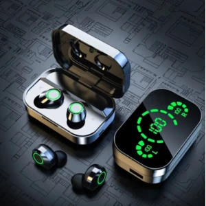 Безжични Bluetooth слушалки с интелигентен цифров дисплей