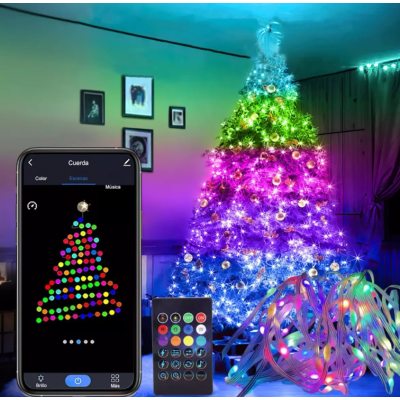 Bluetooth LED светлини за елха