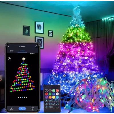 Bluetooth LED светлини за елха
