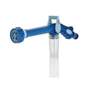 Градински пистолет за пръскане Ez Jet Water Cannon, 8 функции, Дозатор за сапун, Бял