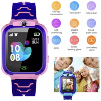 Детски смарт часовник с игри, камера, фенерче, GPS, SIM-карта
