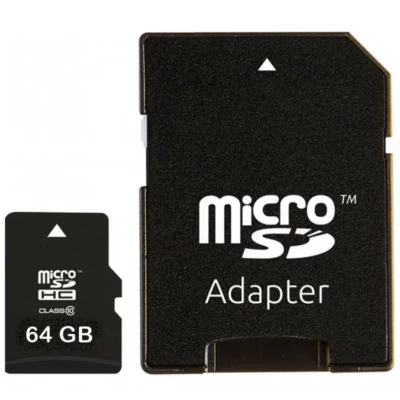 Карта памет 64GВ, Class 10, Micro SDHC Memory Card, High Speed