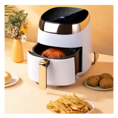 5 литра Елегантен Компактен Air Fryer – Фритюрник с горещ въздух , 1200 W, Тъч скрийн управление