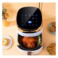 5 литра Елегантен Компактен Air Fryer – Фритюрник с горещ въздух , 1200 W, Тъч скрийн управление