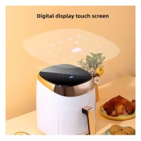 5 литра Елегантен Компактен Air Fryer – Фритюрник с горещ въздух , 1200 W, Тъч скрийн управление