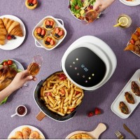 8 литра Air Fryer – Уред за здравословно готвене с горещ въздух , 1400 W, Тъч скрийн управление