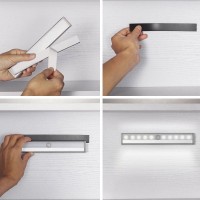 Led лампа със сензор за движение и вградена батерия