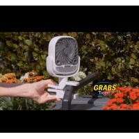 Преносим въздушен 3 в 1 охладител,овлажнител,вентилатор с LED резервоар за вода 600 мл.