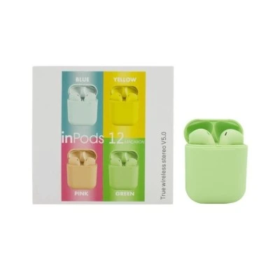Безжични слушалки Inpods 12 TWS Bluetooth 5.0 3D 