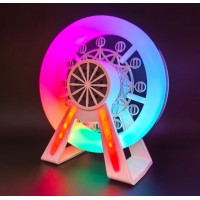 Led лампа-часовник виенско колело